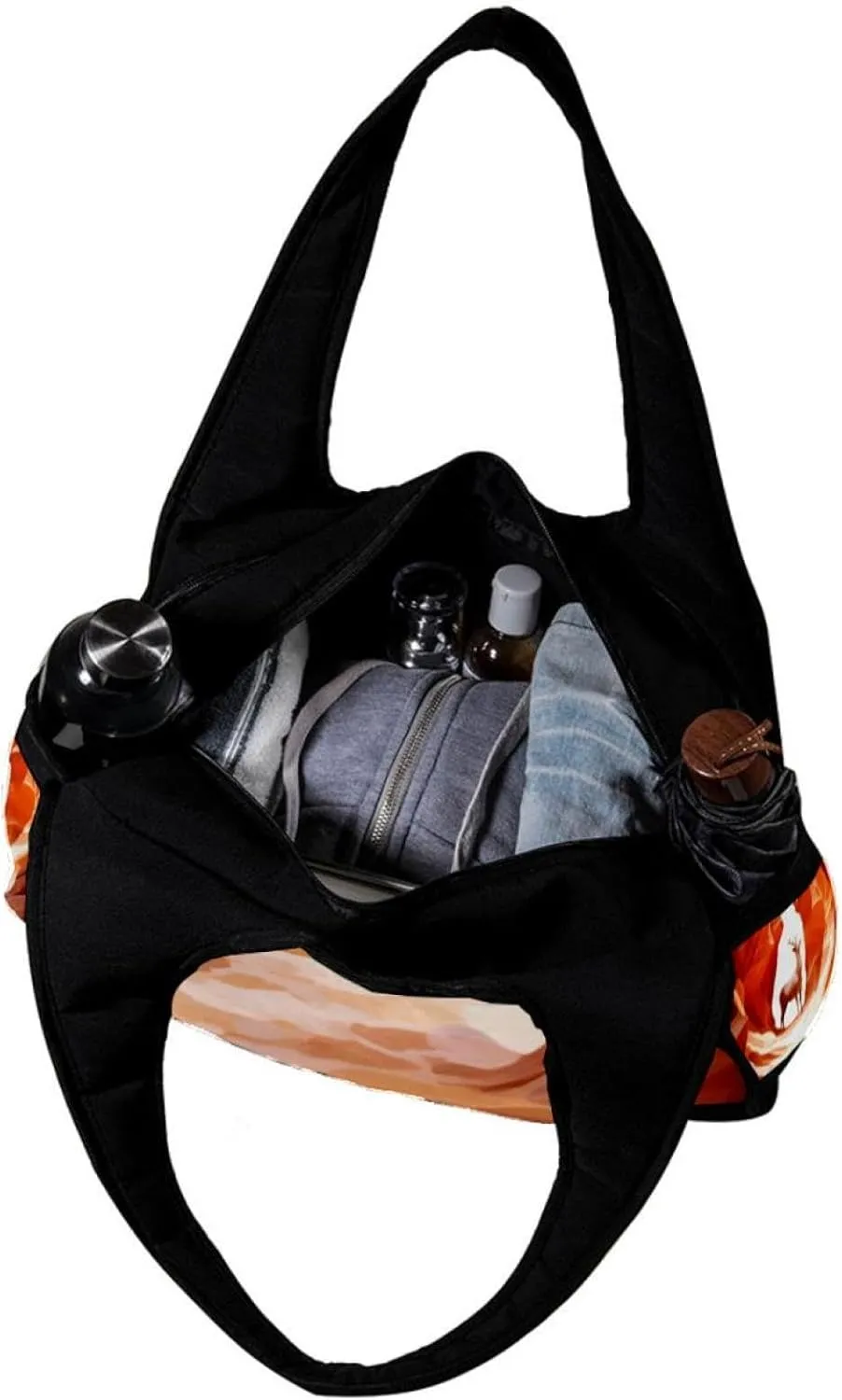 Gym Bags for Men,Travel Duffel Bags for Women,Desert Adventure Scenery Mountains,Workout Bag