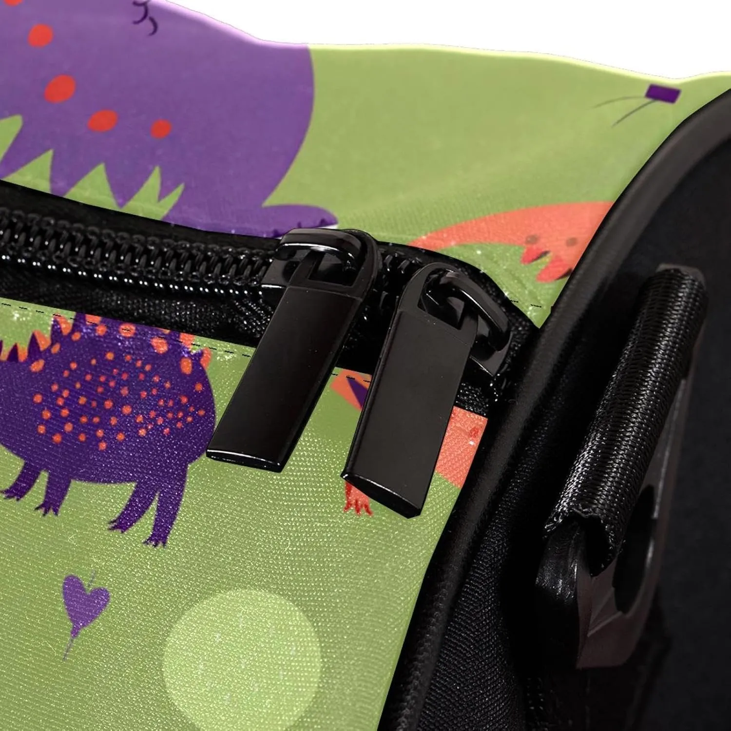 Gym Bags for Men,Travel Duffel Bags for Women,Dinosaur Cartoon Monster,Workout Bag