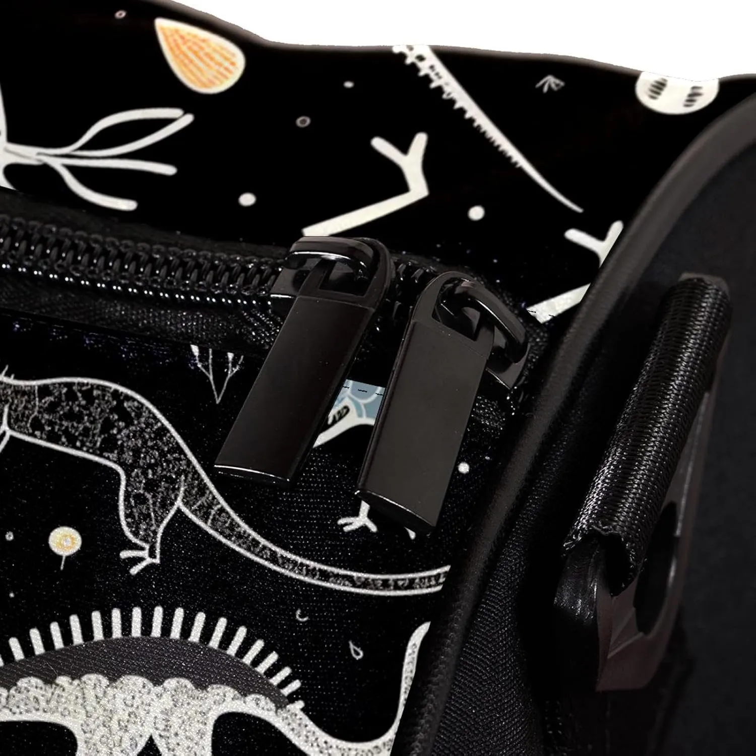Gym Bags for Men,Travel Duffel Bags for Women,Dinosaur Eggs Bones Skeletons,Workout Bag