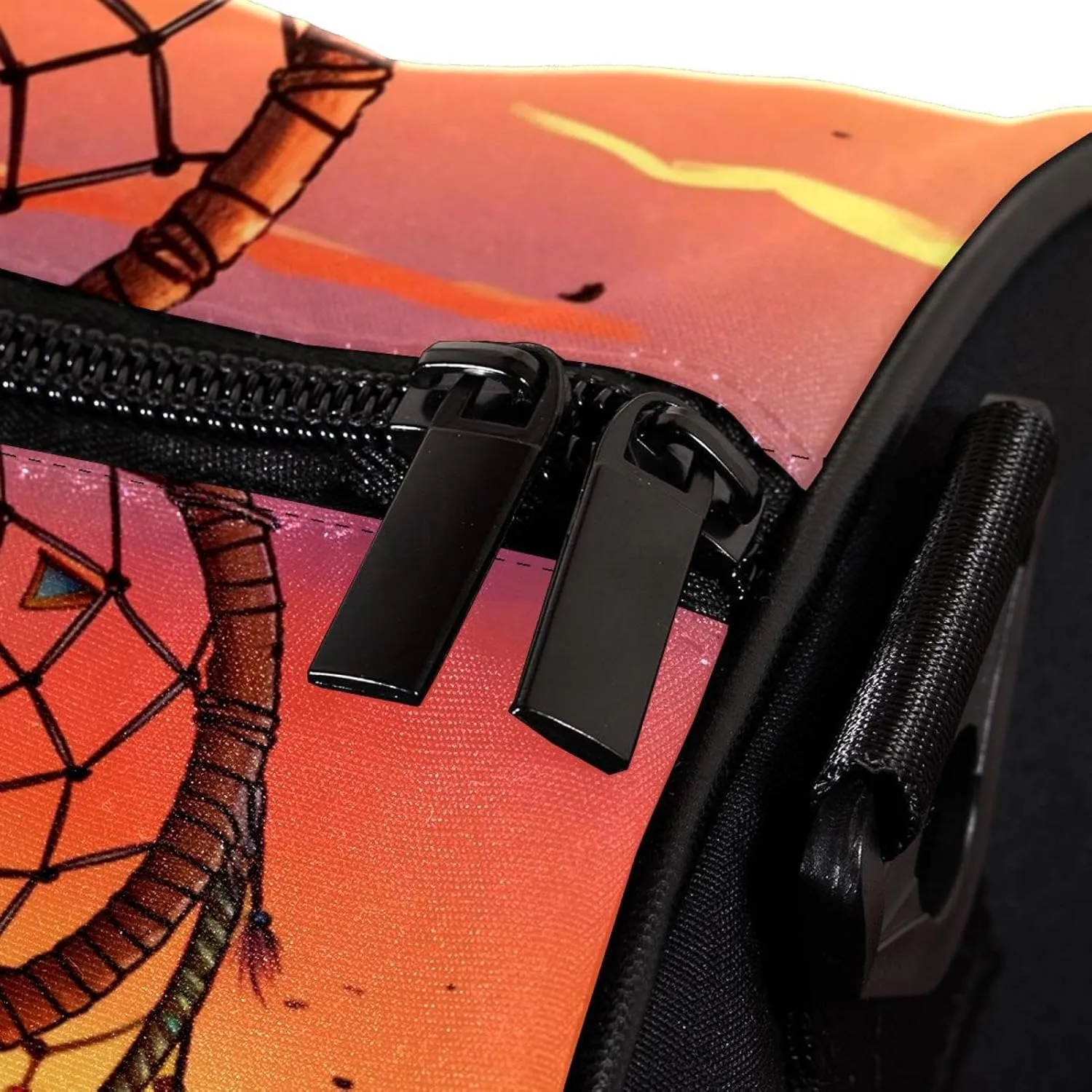 Gym Bags for Men,Travel Duffel Bags for Women,Follow Your Dream Dreamcatcher,Workout Bag