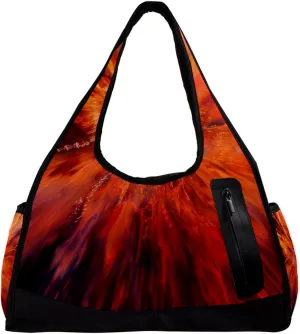 Gym Bags for Men,Travel Duffel Bags for Women,Visual Sun Sunlight,Workout Bag