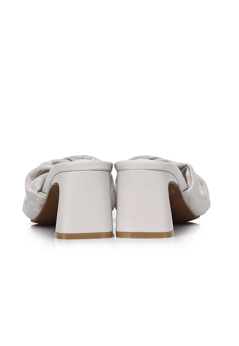 Hailey Slip Ons Mules (Bone)