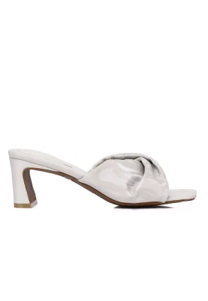 Hailey Slip Ons Mules (Bone)