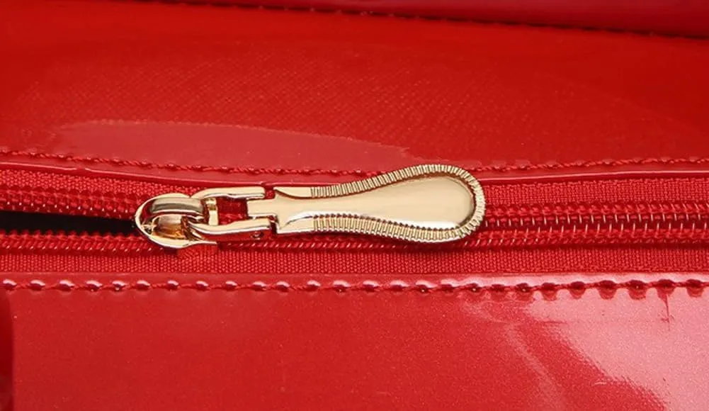 Handbags for Women's Evening Handbags Vintage Patent Leather Handbag Clutch, Sparkling Cocktail Ball Clutch Purse