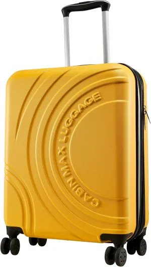 Hard Scales Trolley case, Tuscan Yellow, 55x40x20