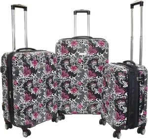 Hardside Expandable Luggage with Spinner Wheels, TSA Lock (Paisley)