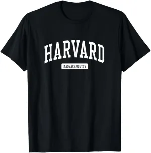 Harvard Massachusetts MA Vintage Athletic Sports Design T-Shirt