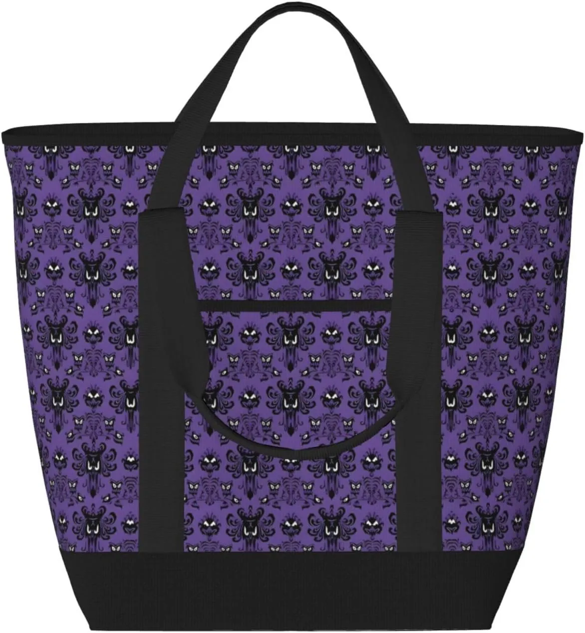 Haunted Mansion Insulated Cooler Bag Large Insulated Lunch Box Shopping Freezer Grocery Bags Reusable Insulated Leakproof Lunch Tote for Shopping, Traveling, Beach & Picnic