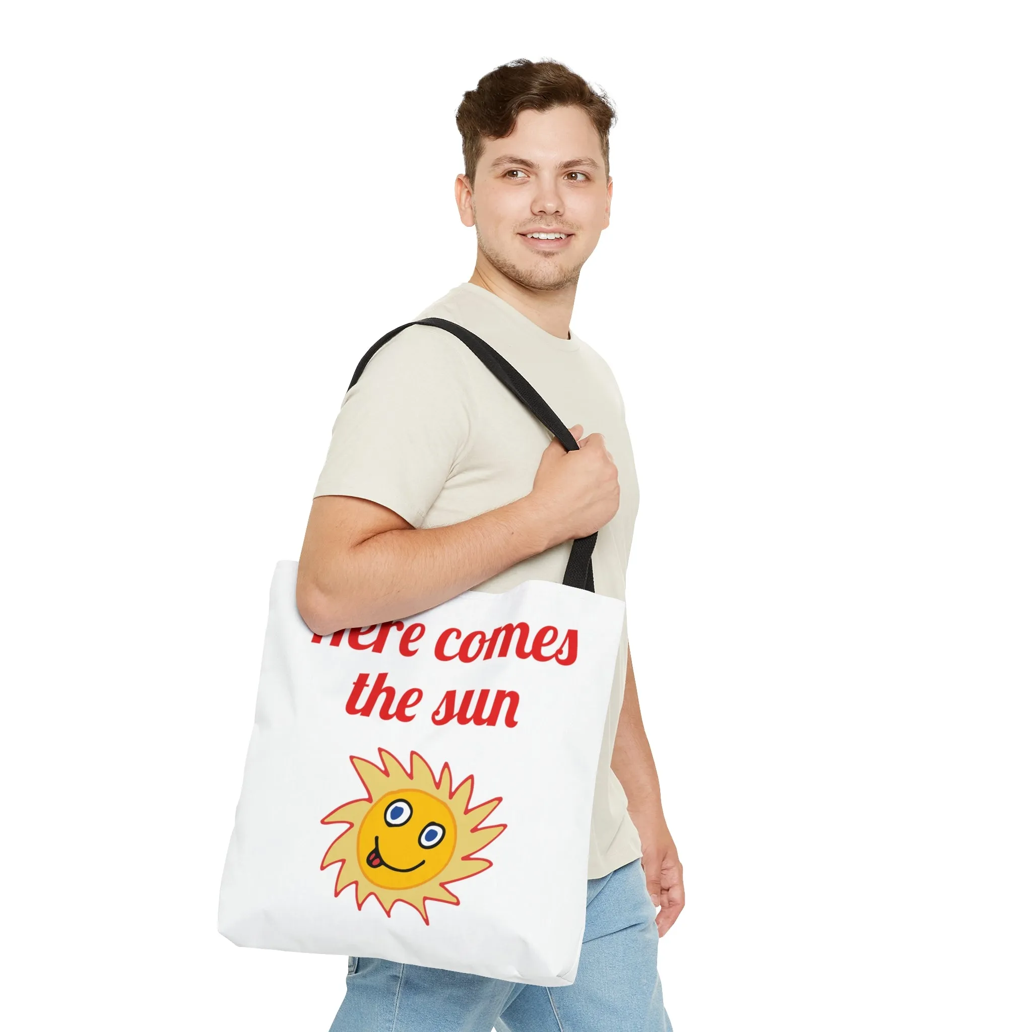 Here Comes the Sun Goofy Tote Bag