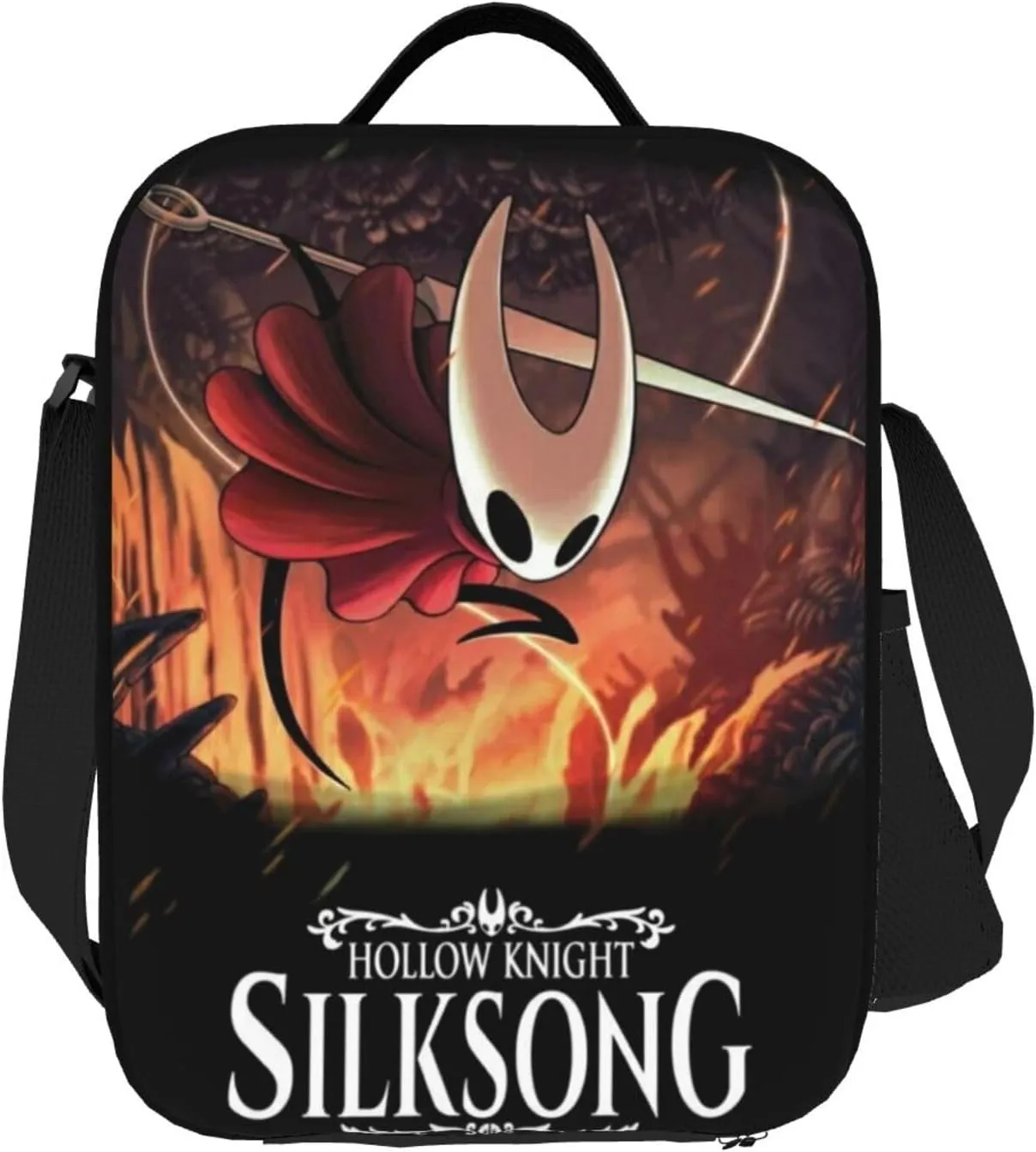 Hollow Knight Silksong Hot Game shopping bag, can be carried on one shoulder