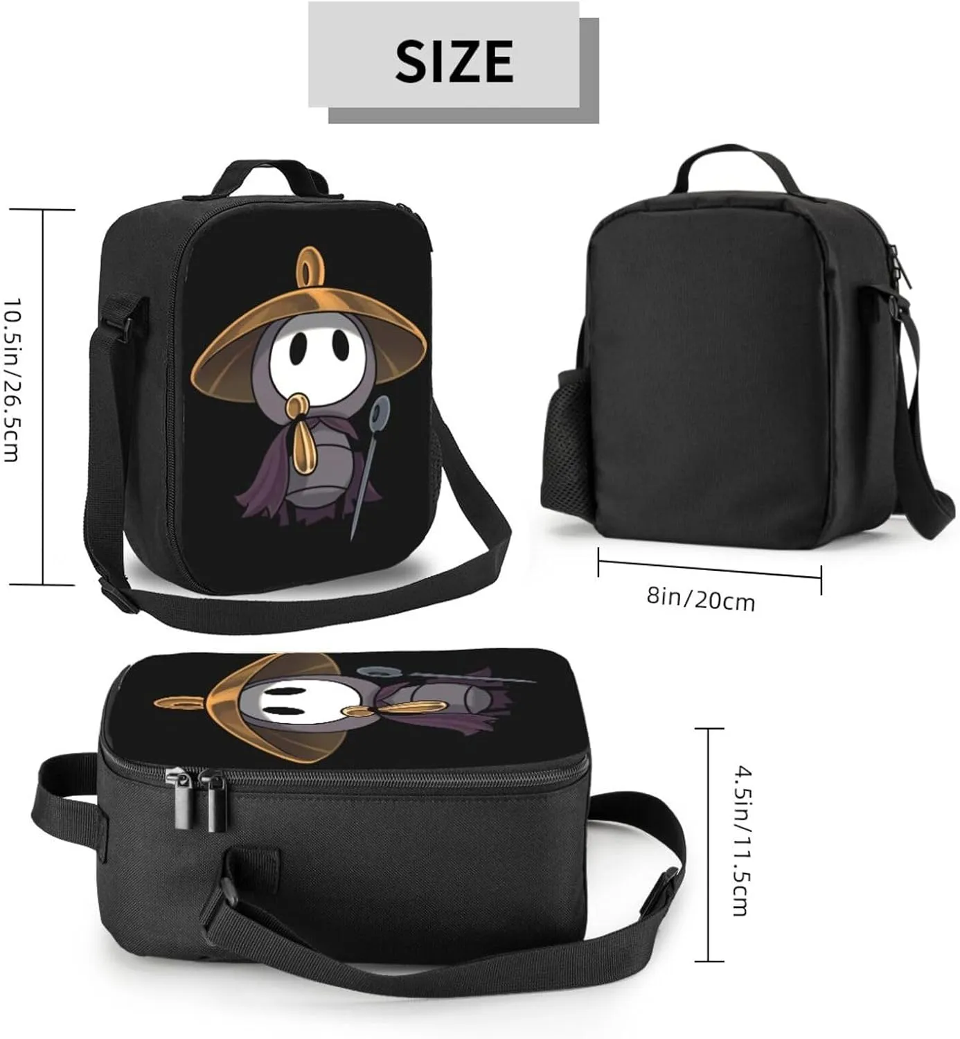 Hollow Knight Silksong Hot Game shopping bag, can be carried on one shoulder