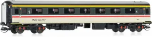 Hornby TT:120 TT4021 BR Intercity, Mk2F First Open, M3345-Era 8 Railway-Rolling Stock Coach Packs, Blue