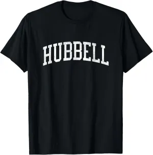 Hubbell NE Vintage Athletic Sports JS02 T-Shirt