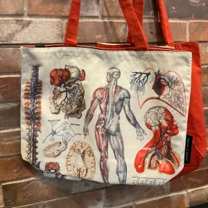 Human Anatomy Tote Bag