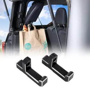 IAG I-Line Rear Trunk Grocery Bag Hook (T Shaped, 2 Pieces) for Ford Bronco 2021  2/4 Door (Not Sport)