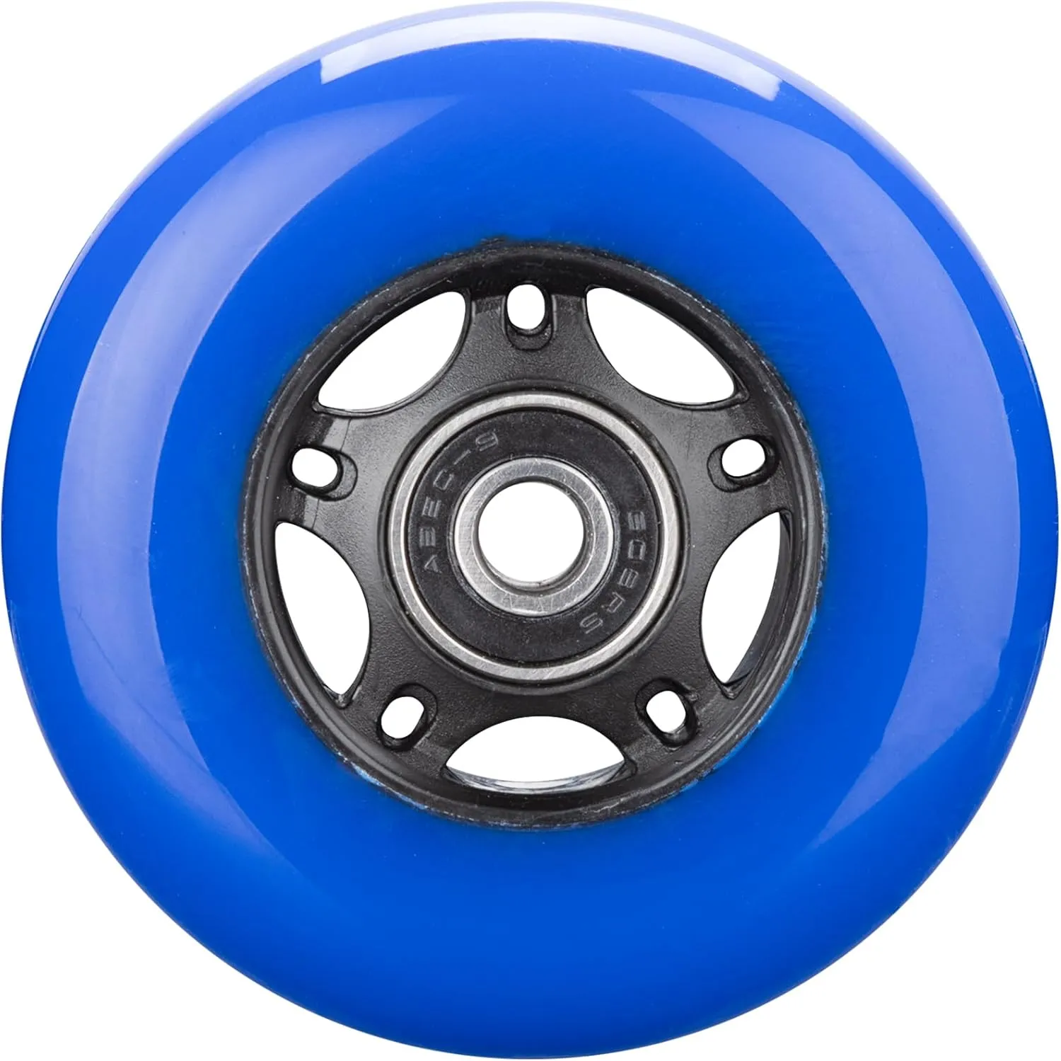 Inline Skate Wheels Outdoor & Indoor Blade Roller Skate Wheel 85a Roller Hockey Wheels w/Bearings ABEC-9 for Scooter Luggage Repair, 64mm 70mm 72mm 76mm 80mm Dia, 8-Pack