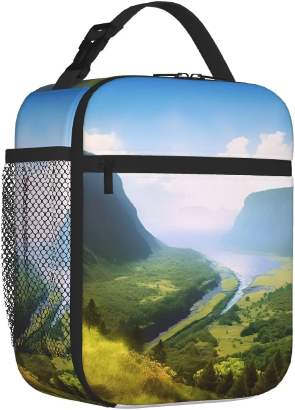 Insulated Lunch Bag Lunch box for Women Men Reusable Cooler Bag Valley Lunch Tote Bag for Work