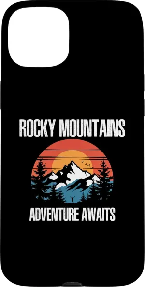 iPhone 15 Plus Rocky Mountains Adventure Awaits Winter Activities Case