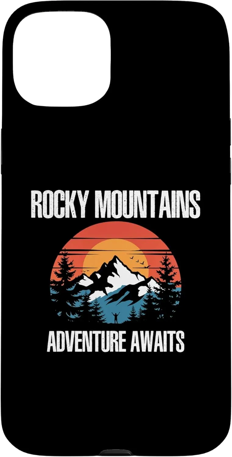 iPhone 15 Plus Rocky Mountains Adventure Awaits Winter Activities Case
