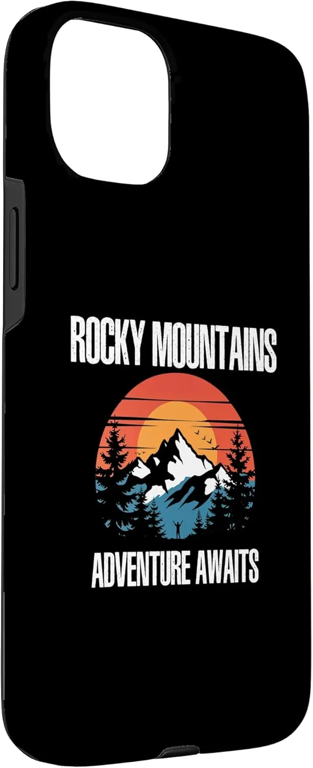 iPhone 15 Plus Rocky Mountains Adventure Awaits Winter Activities Case