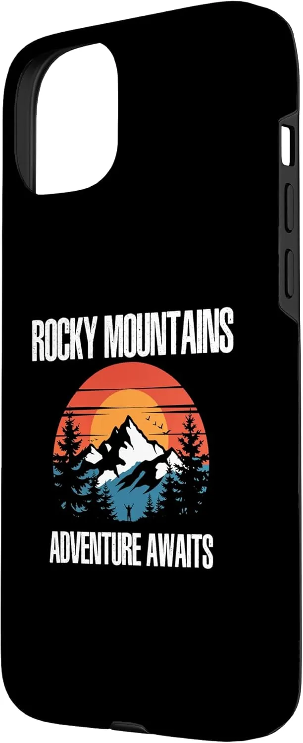 iPhone 15 Plus Rocky Mountains Adventure Awaits Winter Activities Case
