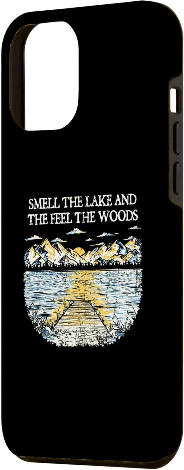 iPhone 15 Plus Smell the Lake Traveler Camping Exploration Camper Lakes Case