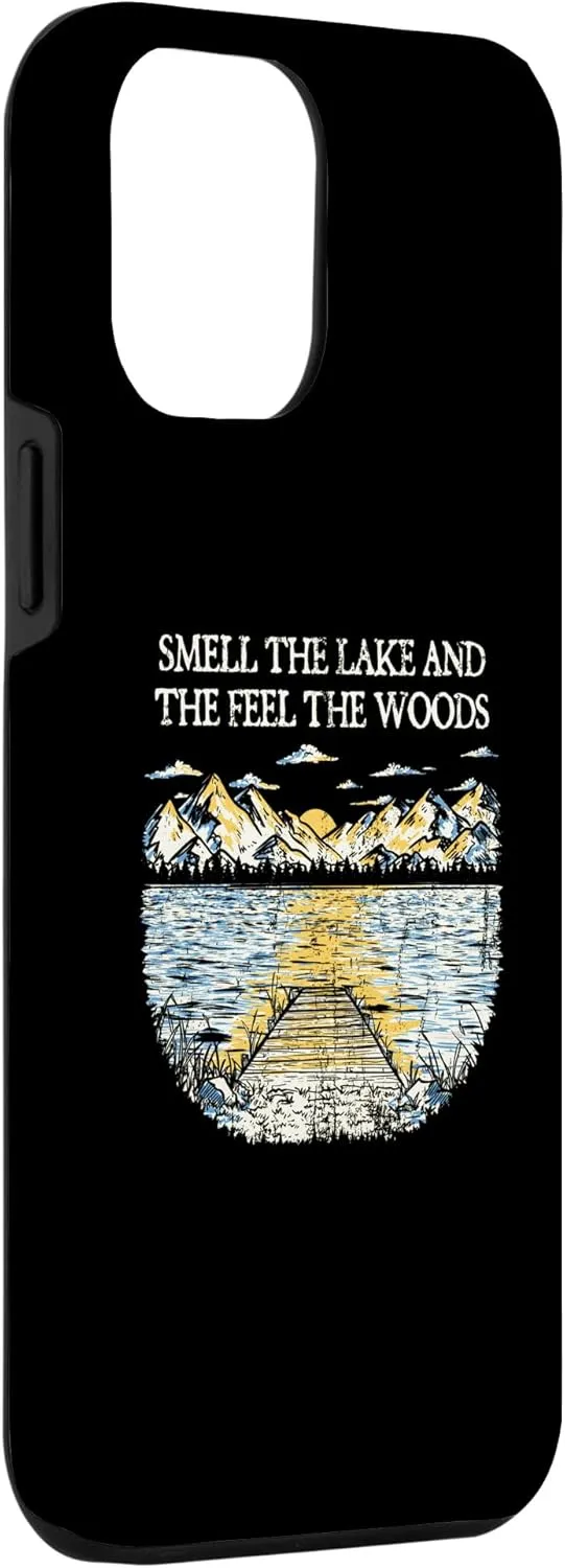 iPhone 15 Plus Smell the Lake Traveler Camping Exploration Camper Lakes Case