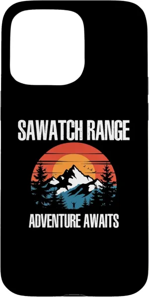 iPhone 15 Pro Max Sawatch Range Adventure Awaits Rocky Mountains US Mountains Case