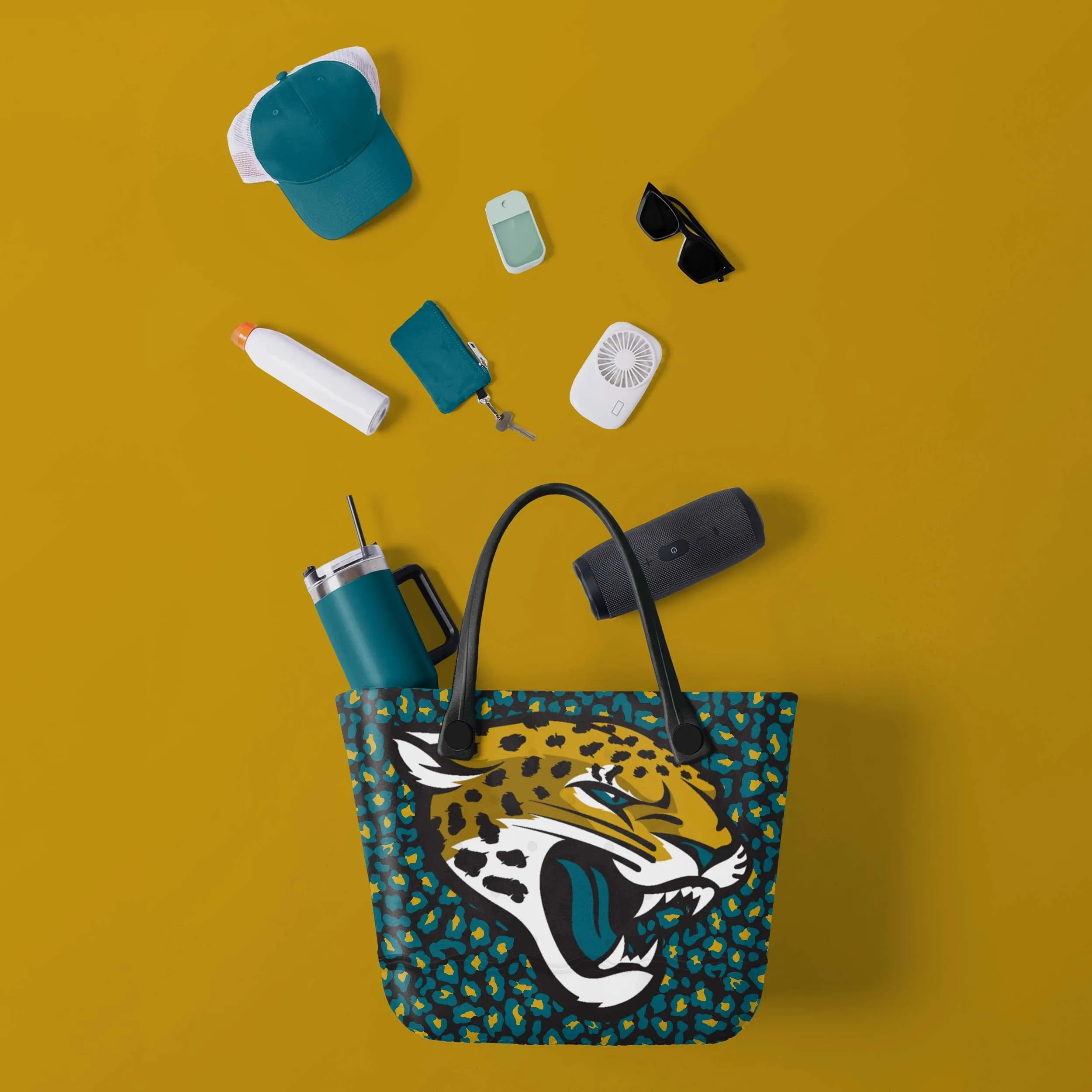 Jacksonville Jaguars Thematic Tailgate Tote Bag
