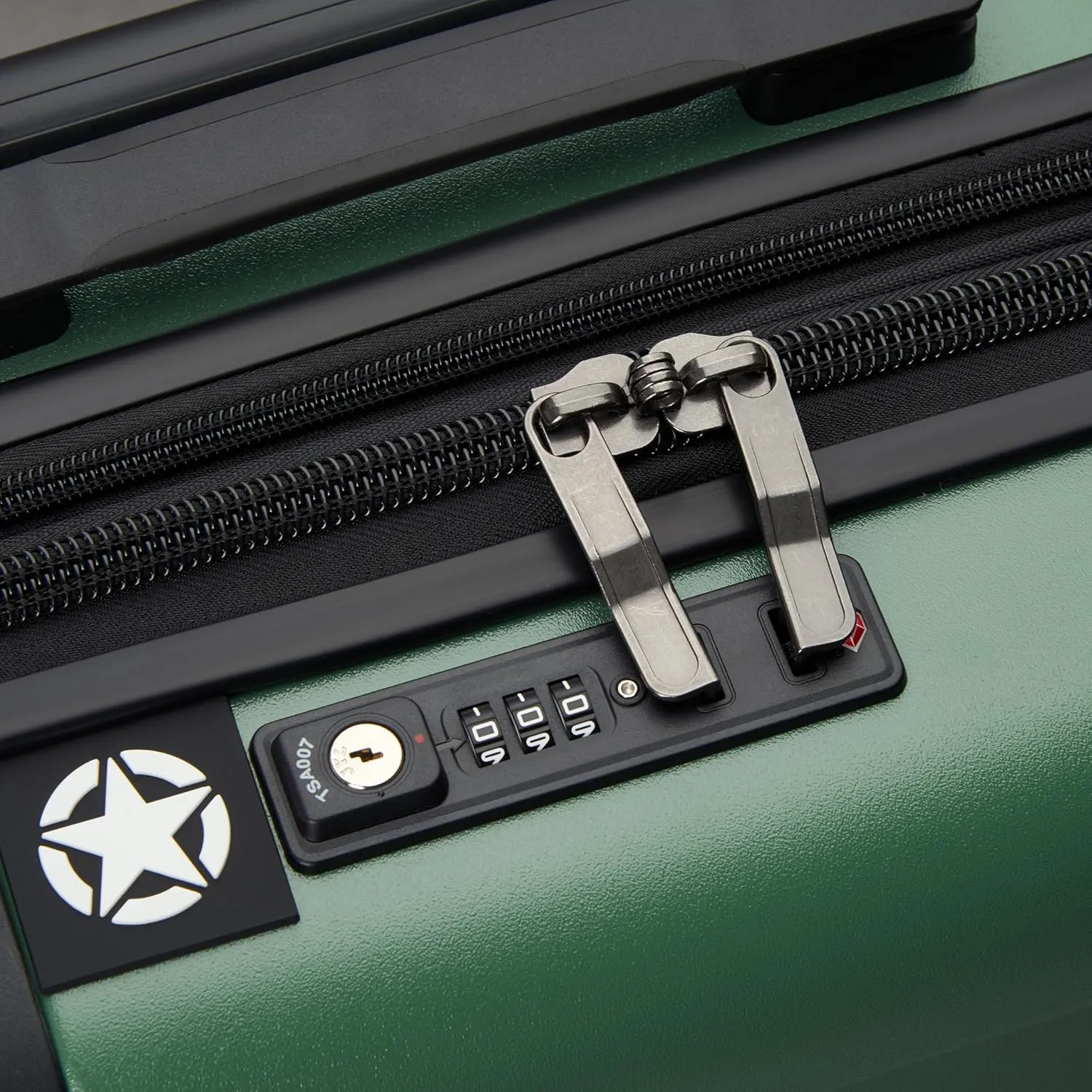 Jeep JH002B Hardside Expandable Luggage with Spinner Wheels