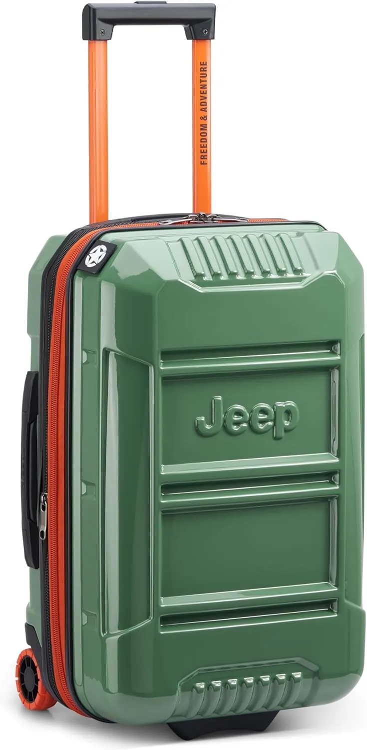 Jeep JH003B Hardside Expandable Luggage with Two Wheels