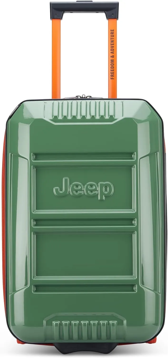 Jeep JH003B Hardside Expandable Luggage with Two Wheels