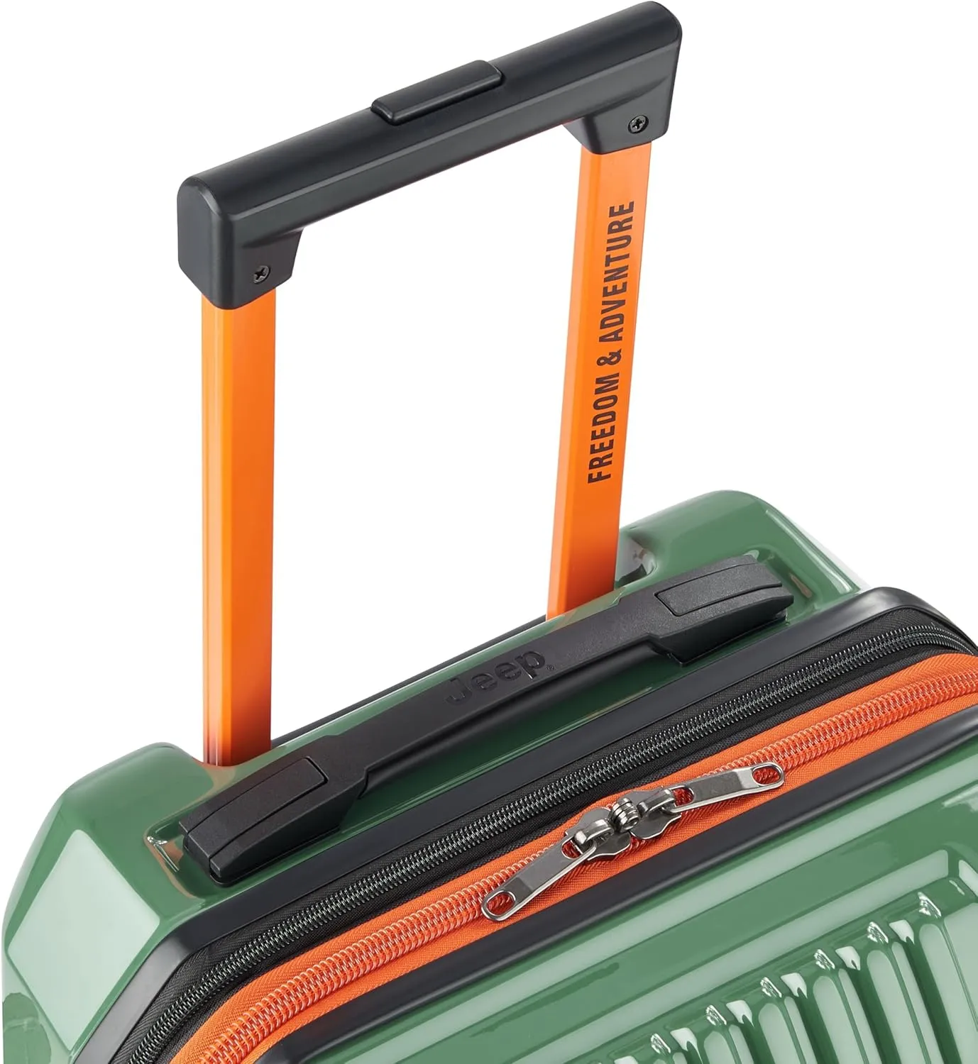 Jeep JH003B Hardside Expandable Luggage with Two Wheels
