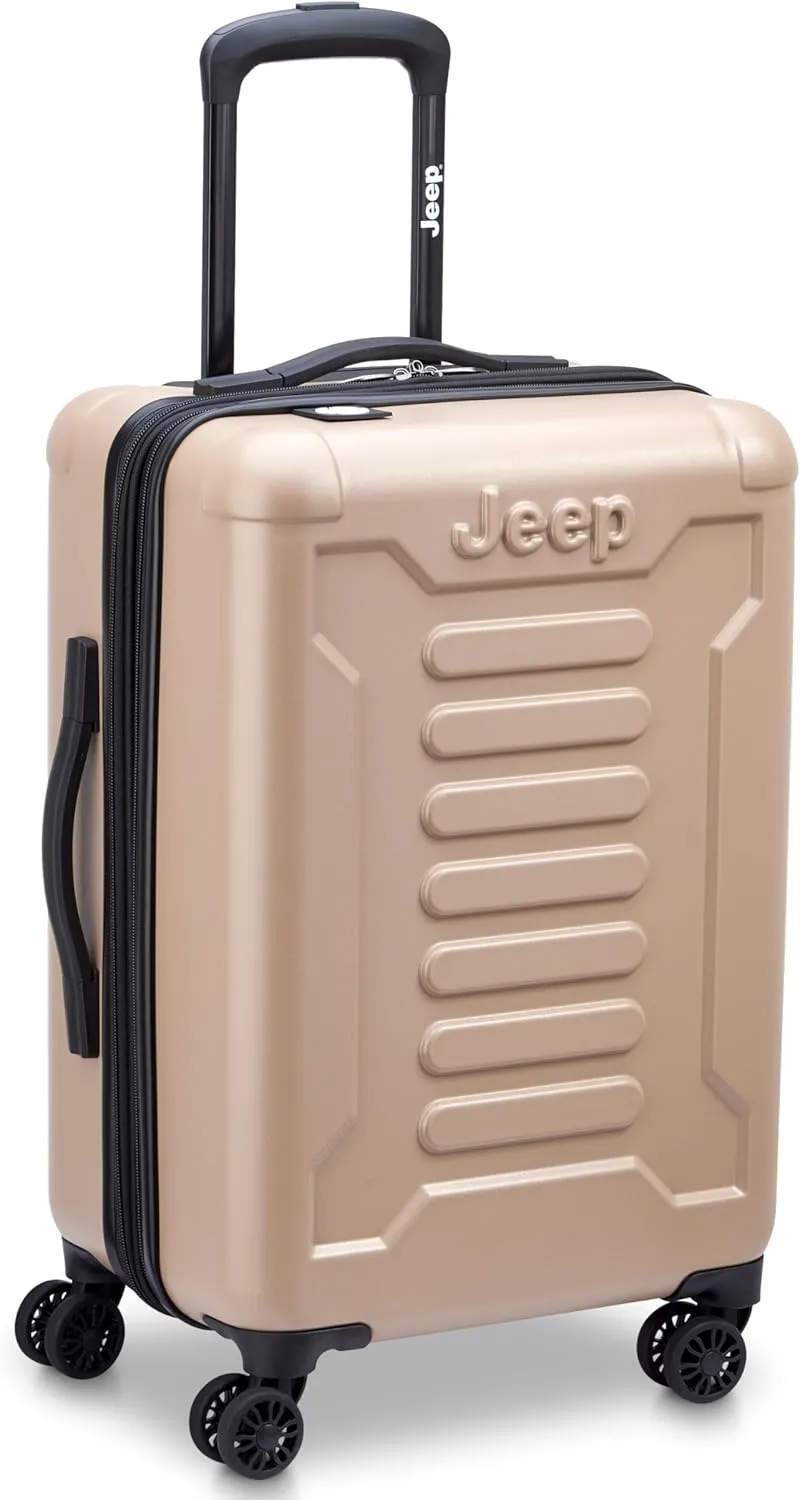 Jeep JH004C Hardside Expandable Luggage with Spinner Wheels
