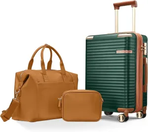 Joyway Carry on Luggage Sets, Expandable Hard Shell Carry-on Suitcase with Spinner Wheels, Lightweight Travel Luggage with TSA Lock