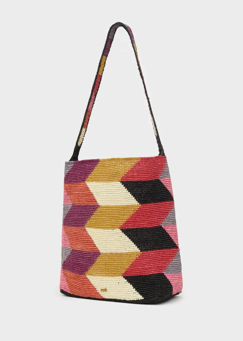 Kai Raffia Bag