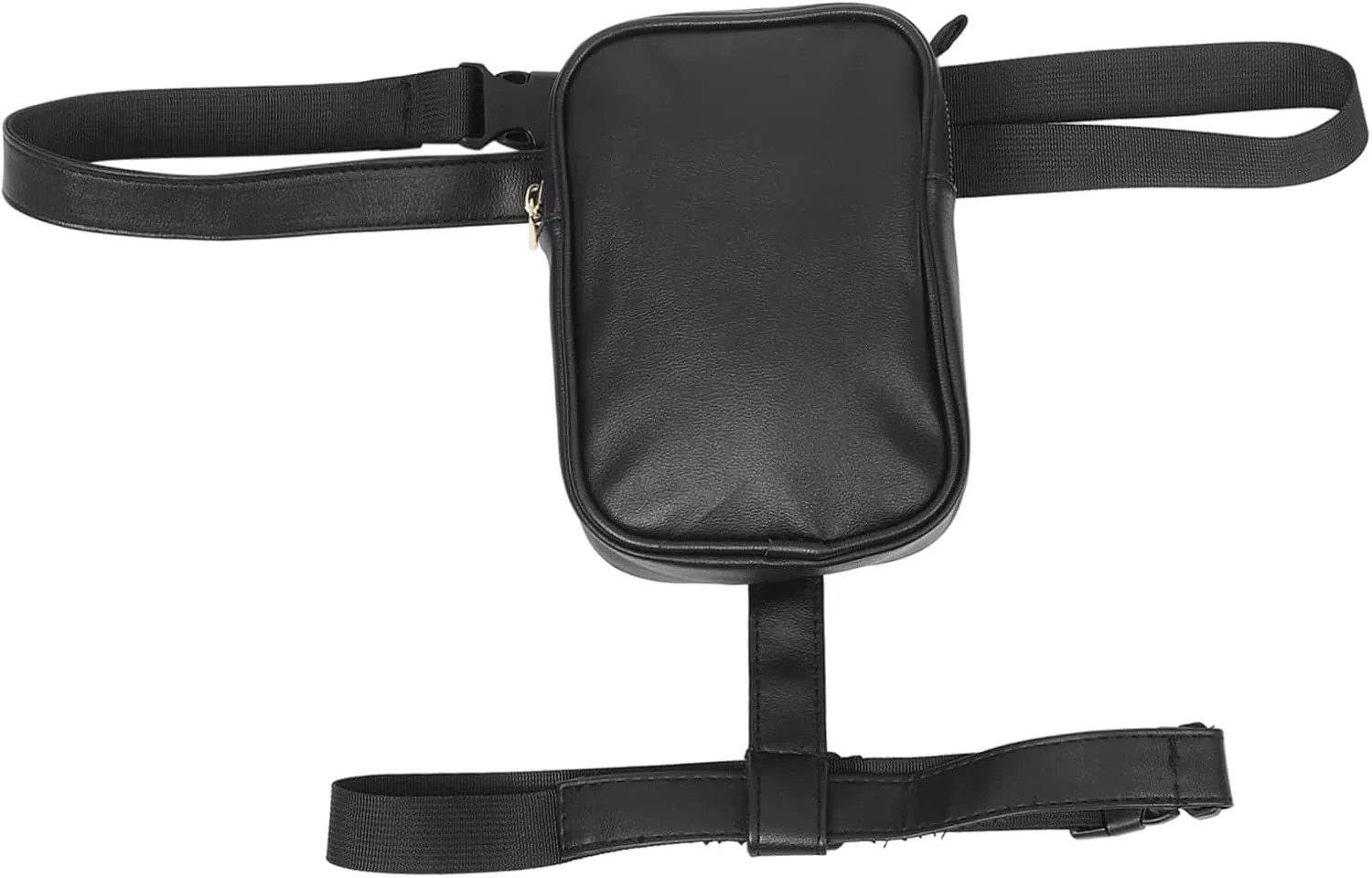 KESYOO Sports Leg Bag Waist Bag Phone Cases Suitcase Bag Duffel Bags for Traveling Cell Phone Travel Bag Stuff Bags for Travel Multi-use Sports Bag Running Phone Leg Band Pu Black