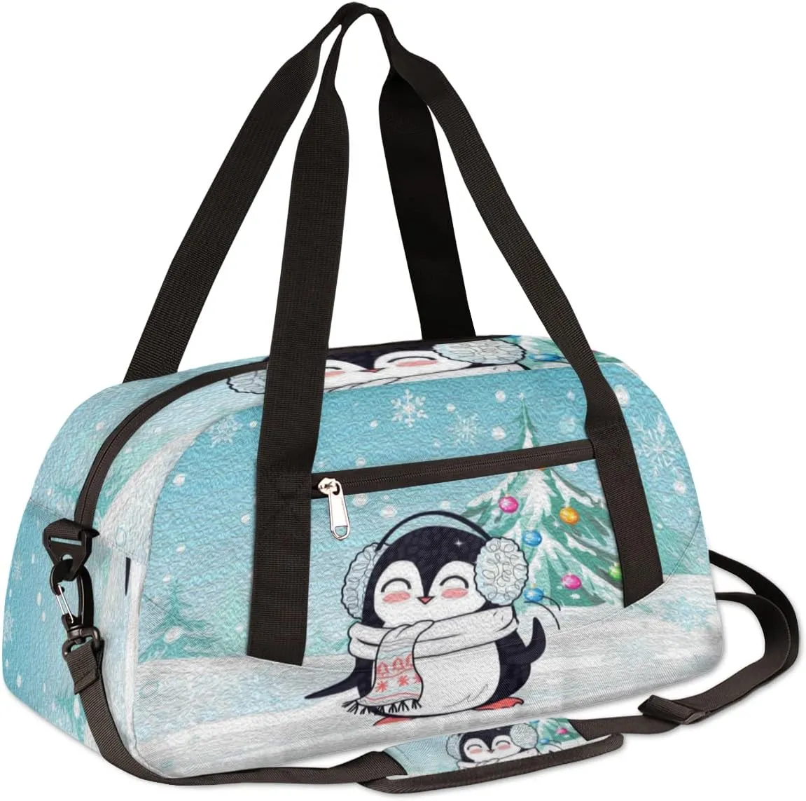 Kids Duffel Bag for Girls Boys Teen Dance Bag Overnight Small Duffel Bag Carry On Weekend Sports Gym Travel Bag, Multicolor 6