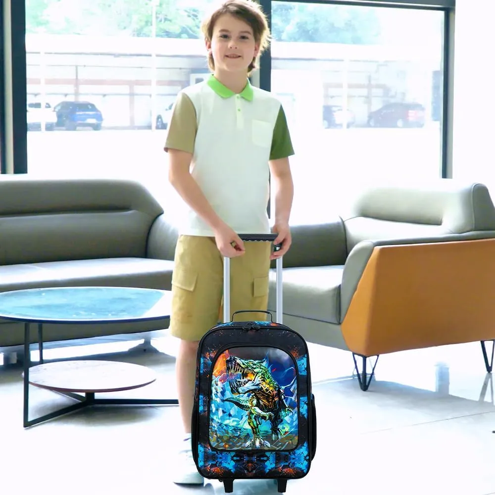 Kids Luggage for Boys and Girls, Toddler Rolling Travel Carry on Suitcase with Wheels…