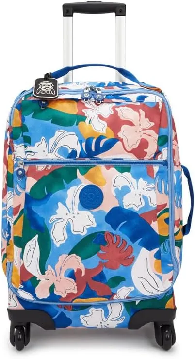 Kipling Women’s Darcey Small 22-Inch Softside Carry-On Rolling Luggage, Nylon, 360 Degree Spinning Wheels