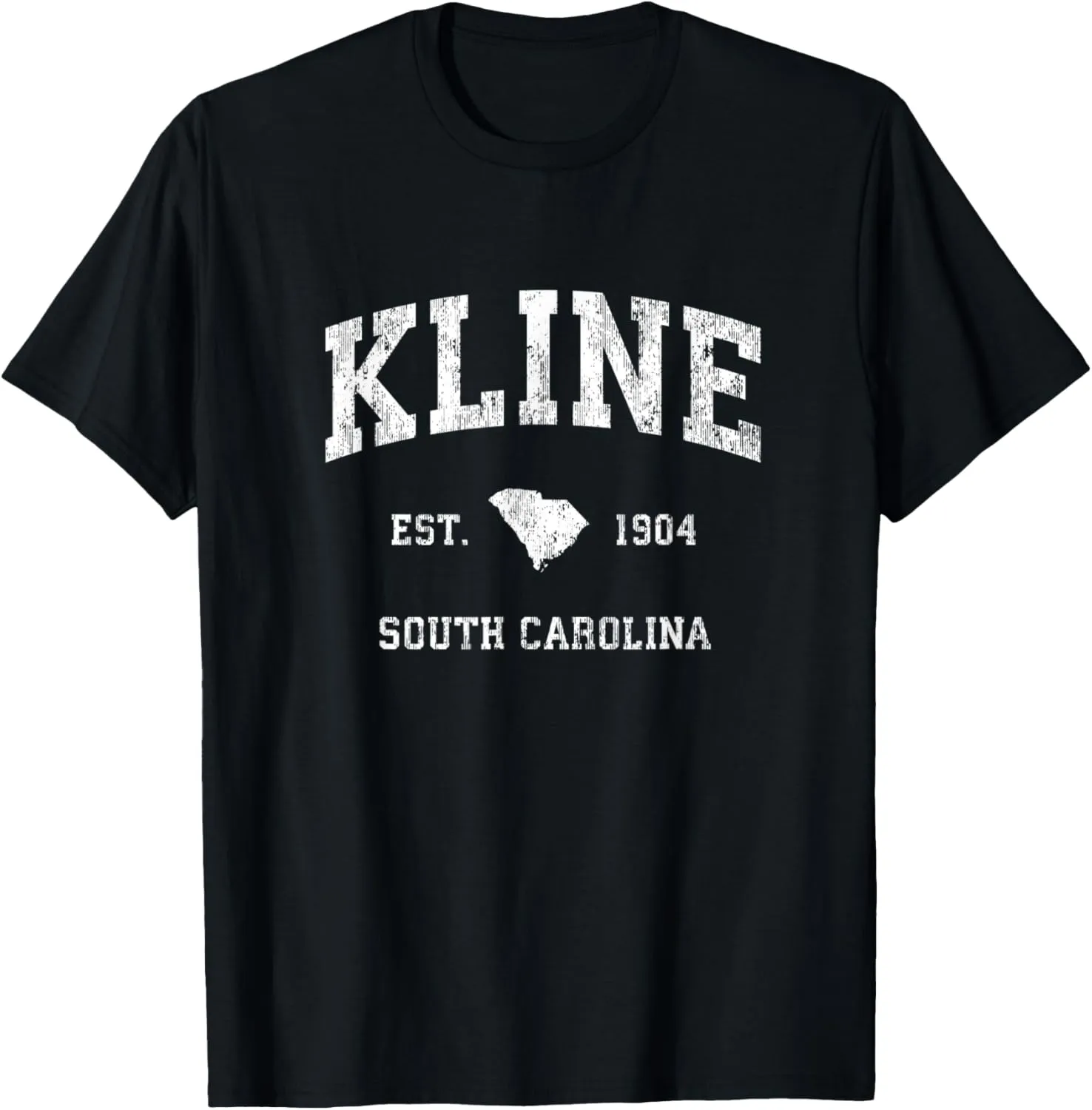 Kline South Carolina SC Vintage Athletic Sports Design T-Shirt
