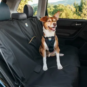 Kurgo Dog Seat Cover | Car Bench Seat Covers for Pets | Dog Back Seat Cover Protector | Water Resistant for Dogs | Contains Seat Anchors | Scratch Proof | Wander Bench | 55” | Hampton Sand/Khaki