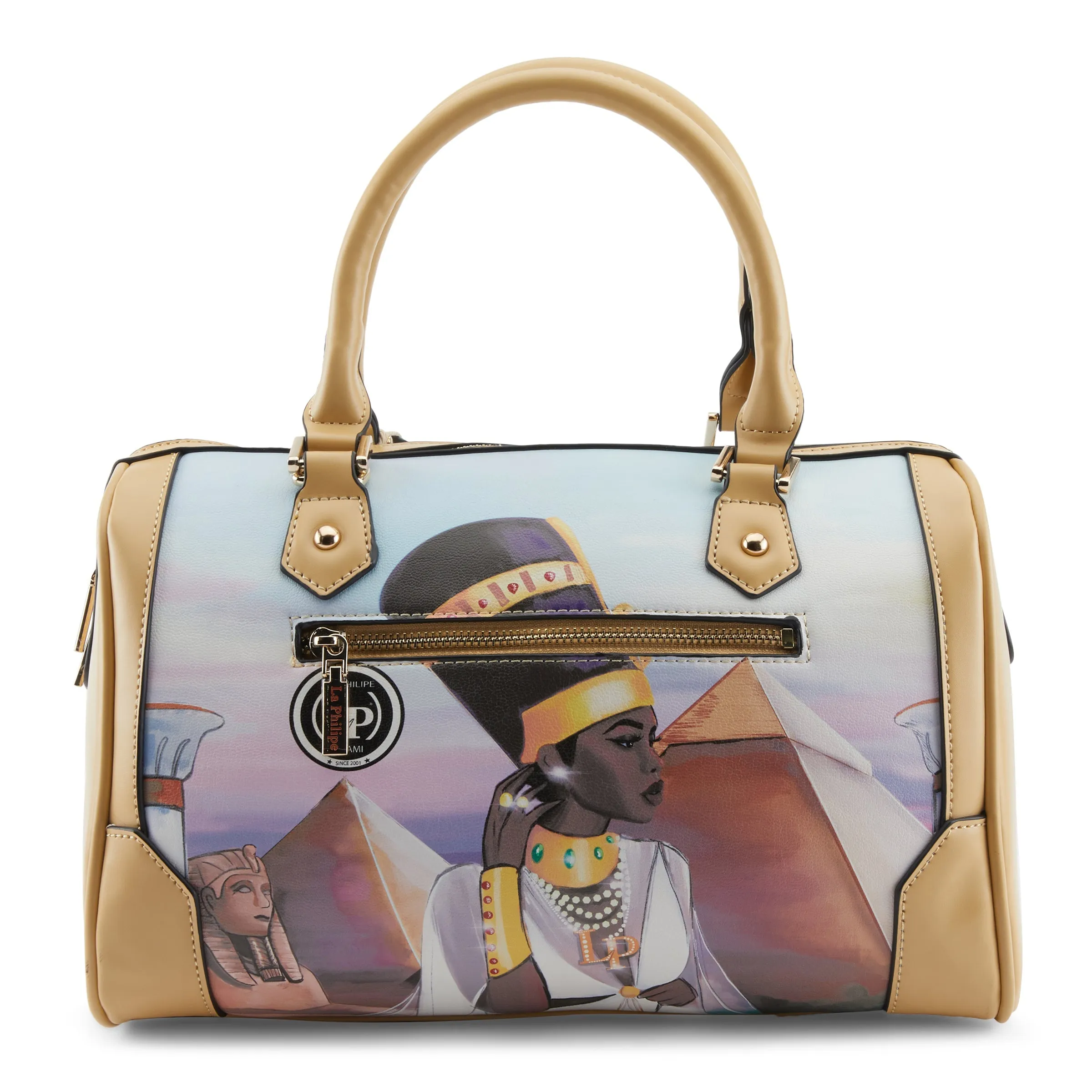 La Philipe Lp1020 1 Egyptian Paradise Handbag Classic Pu Leather