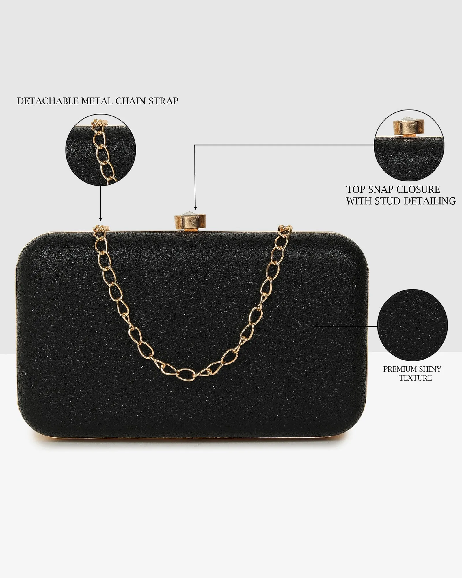 Ladies Black Purse Handbag