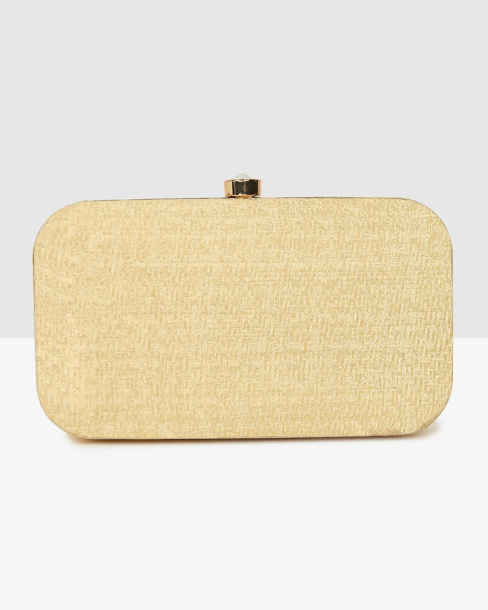 Ladies Gold Purse Handbag