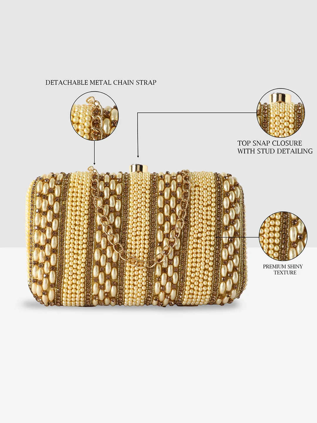Ladies Suede Designer Clutch