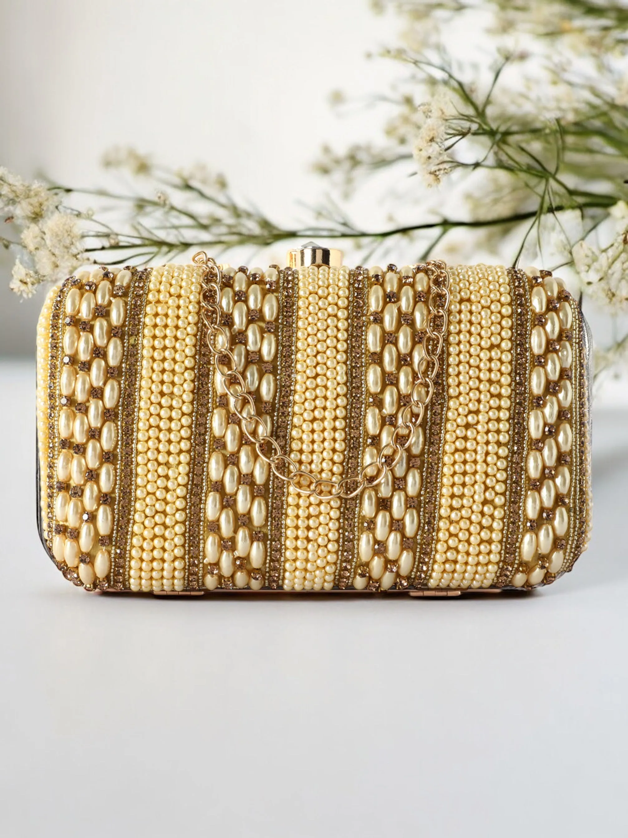 Ladies Suede Designer Clutch
