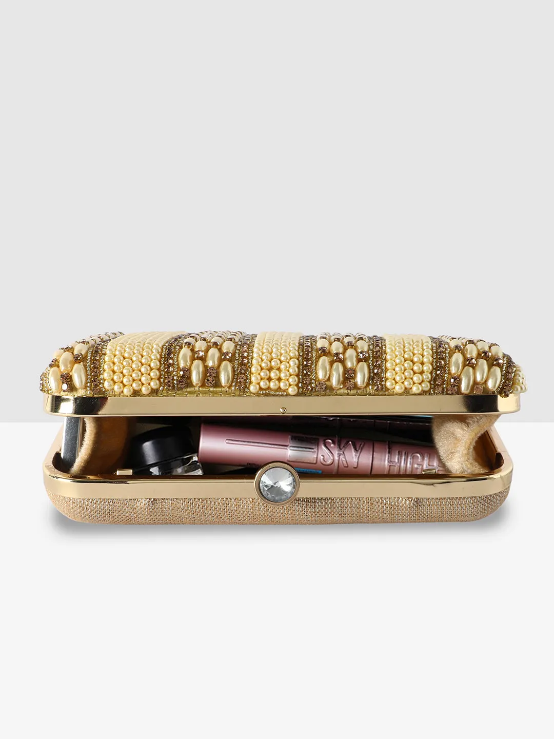 Ladies Suede Designer Clutch
