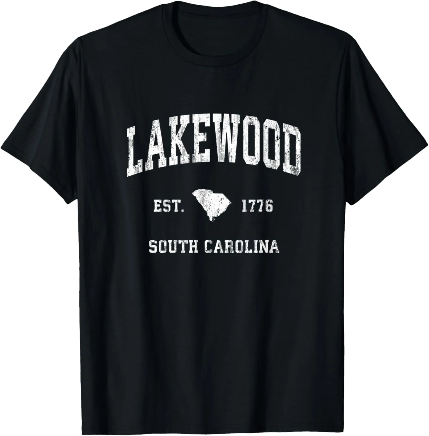 Lakewood South Carolina SC Vintage Athletic Sports Design T-Shirt