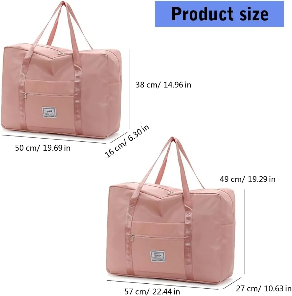 Large Handbag Luggage Travel Shoulder Bag for Gym Sports and Overnight Trips